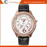 HY01 6 Colors Woman Watches PU Leather Watch Quartz Analog Watches Luxury Dress
