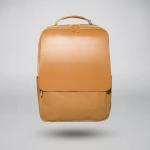 Manufactures Custom Male Brown Washable Kraft Paper Bag Softback Backpack With