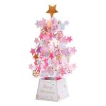 Art paper Personalised Printed Cards Three Dimensional Christmas Greeting Card