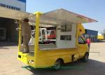 Four Wheel Mini Mobile Kitchen Truck For Snack Cooking / Ice Cream Selling