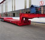100ton Hydraulic Front Loader Detachable Lowbed Semi Trailer for Heavy Duty