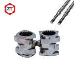 High Wear Alloy Steel Twin Screw Extruder Threaded Elements 45mm Dia L/D 40-48