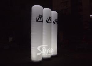 Wholesale Commercial Column LED Light Advertising Inflatables For Concert Decoration from china suppliers