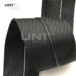 White And Black Woven Waistband Herringbone Waistband Lining For Trousers And