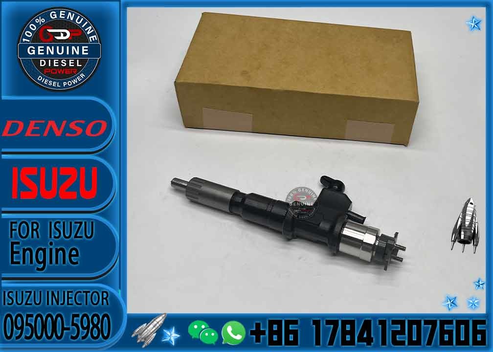 Common Rail Injector Diesel Fuel Injector 095000-5980 095000-5516 095000-5517 095000-5513 for KOMATSU