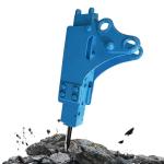 Custom Mini Excavator Rock Breaker Hydraulic Road Hammer 68mm