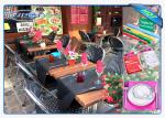 Comfortable Oilproof / Waterproof Printable Non Woven Fabric Tablecloth Non -