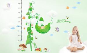 Wholesale PVC Removable Wall Stickers For Children ，Height Measurement Sticker from china suppliers