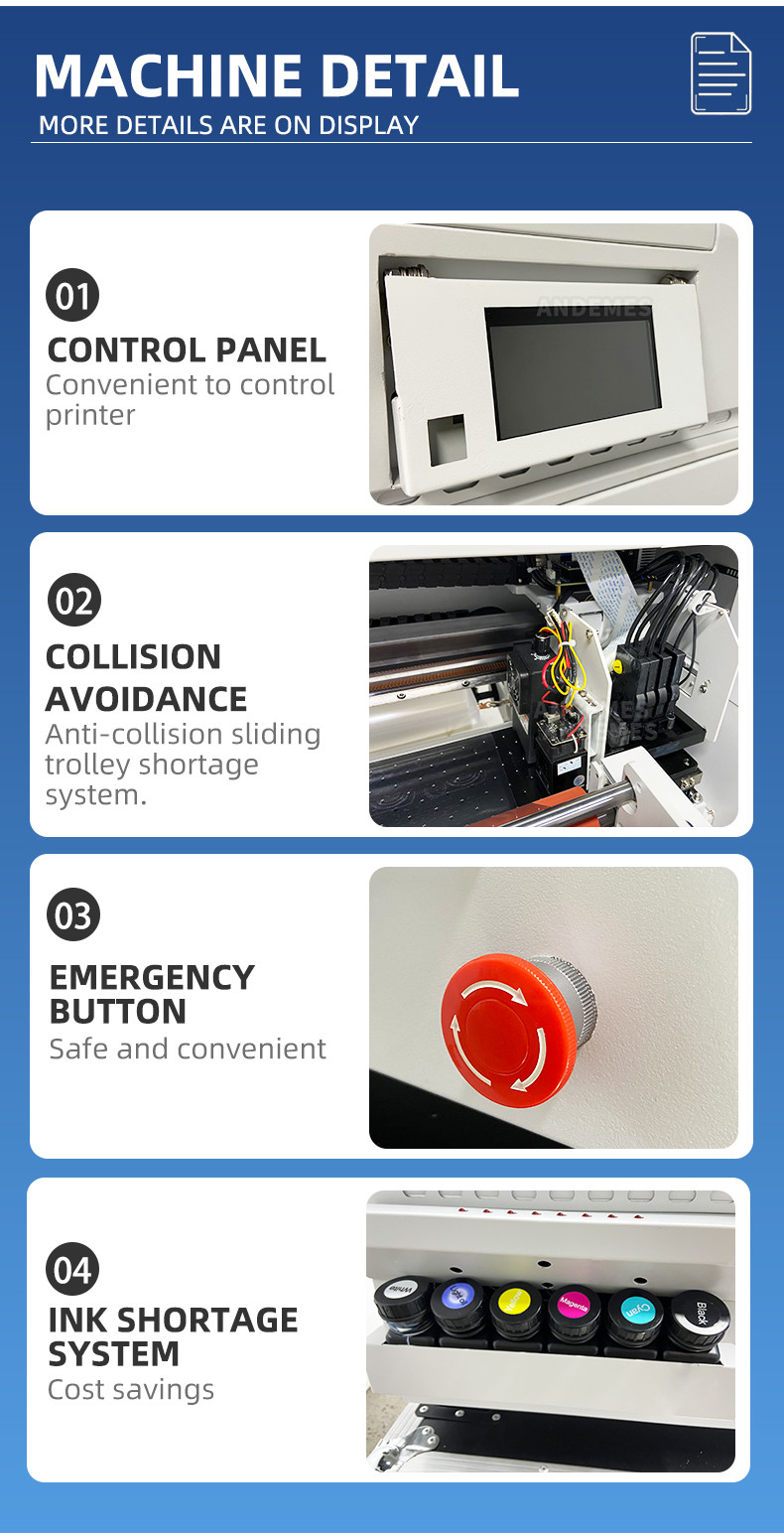 Dx7 Printhead A3 UV Printing Machine