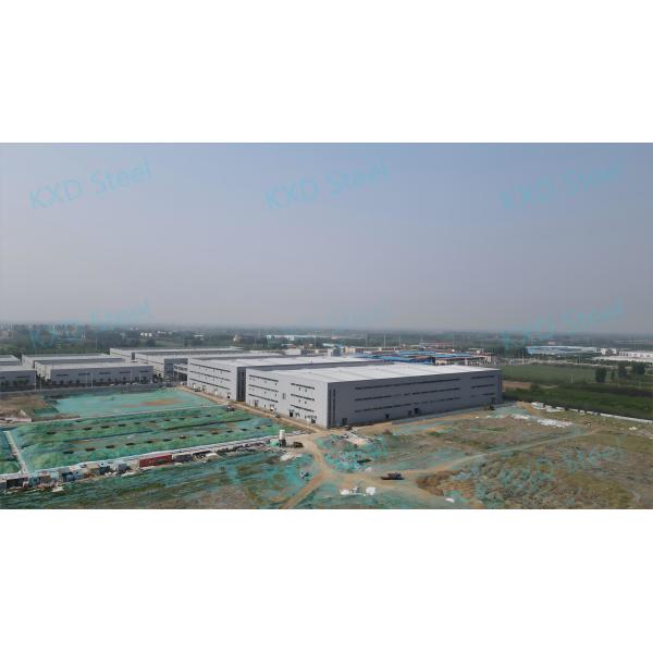 Wanhui Phase II Cheap Beautiful Commerical Multifunctional Facility Steel Structure Metal Prefabricated Buildings