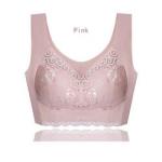 Anti Bacterial Big Cup Bra Seamless Soft M-5XL Women'S Boxer Brief Set