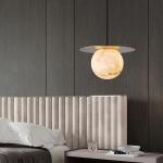Spanish Marble Bedroom Copper Chandelier Modern Light Luxury Creative New Design