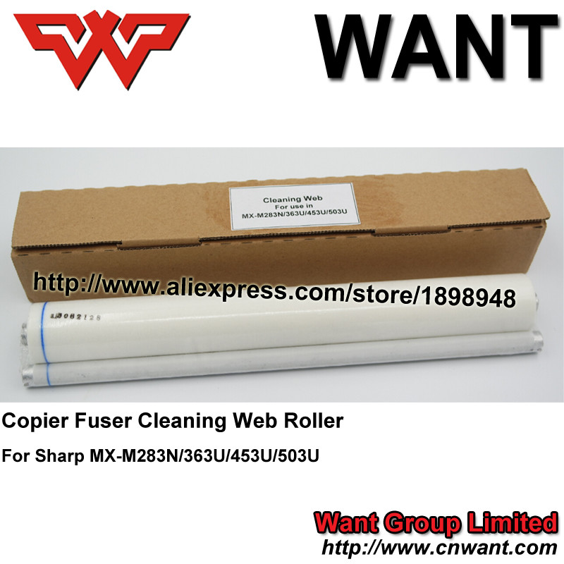 NROLR1576FCZZ, For sharp MX283 MX363 MX453 MX503 fuser cleaning web roller, MX-4100N MX-4101N MX 5000 5001