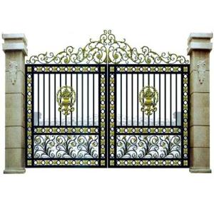 Wholesale Outdoor Anti Corrosive Rot Proof Wrought Iron Gate from china suppliers