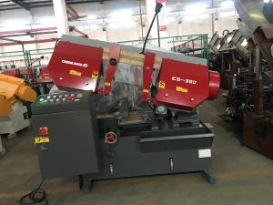 Wholesale CS-380 Pivot Horizontal Industrial Metal Cutting Band Saw from china suppliers