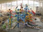 Commercial Outdoor Water Park Construction Fiberglass Children Aqua Park