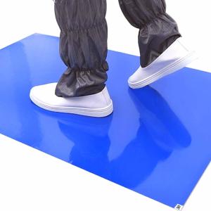 Wholesale Adhesive Floor Cleaning Basketball Sticky Mat Floor Tacky Mat Cleanroom 30 layers from china suppliers