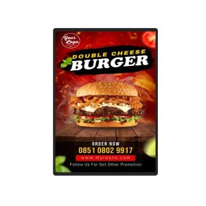 Wholesale Ultra-Thin Aluminum Frame Metal Advertising Light Box for Menu Display Promotion from china suppliers