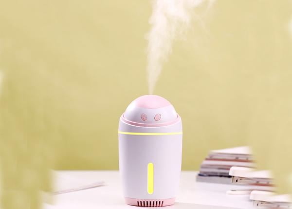 EW-020 4 IN 1 Monster aroma humidifier usb mini led lamp night light and fan air