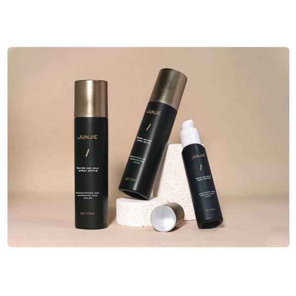 Silk Screen Printing 60ml 120ml 150ml Empty PET Plastic Spray Bottle Toner Body Skincare Fine Mist Cosmetic Bottle