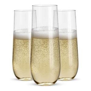 Wholesale 9 Oz Plastic Champagne Glasses Clear Plastic Unbreakable from china suppliers