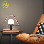 Acrylic Nordic creative minimalist designer bedside bedroom high-end iron table