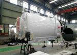 Customized Cabon Steel Vaccum Tank Body For Vaccum Sewage Truck 4 - 20 M3