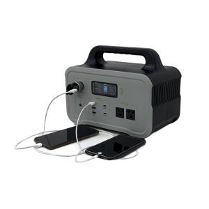 Wholesale Outdoor camping portable power station with solar 600W 110V/230V AC from china suppliers