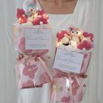 Colorful Cartoon Doll Bouquet for Children's Day 20x35cm Multiple Color