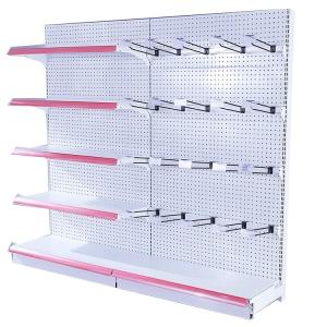 Wholesale Gondola Shelving Retail Store Display Fixtures Wall For Shop from china suppliers