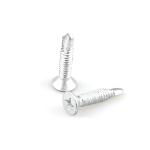 Stainless Steel 410 316 Bi-Metal Flat Head Phillips Self Drilling Screw ST4.8x25