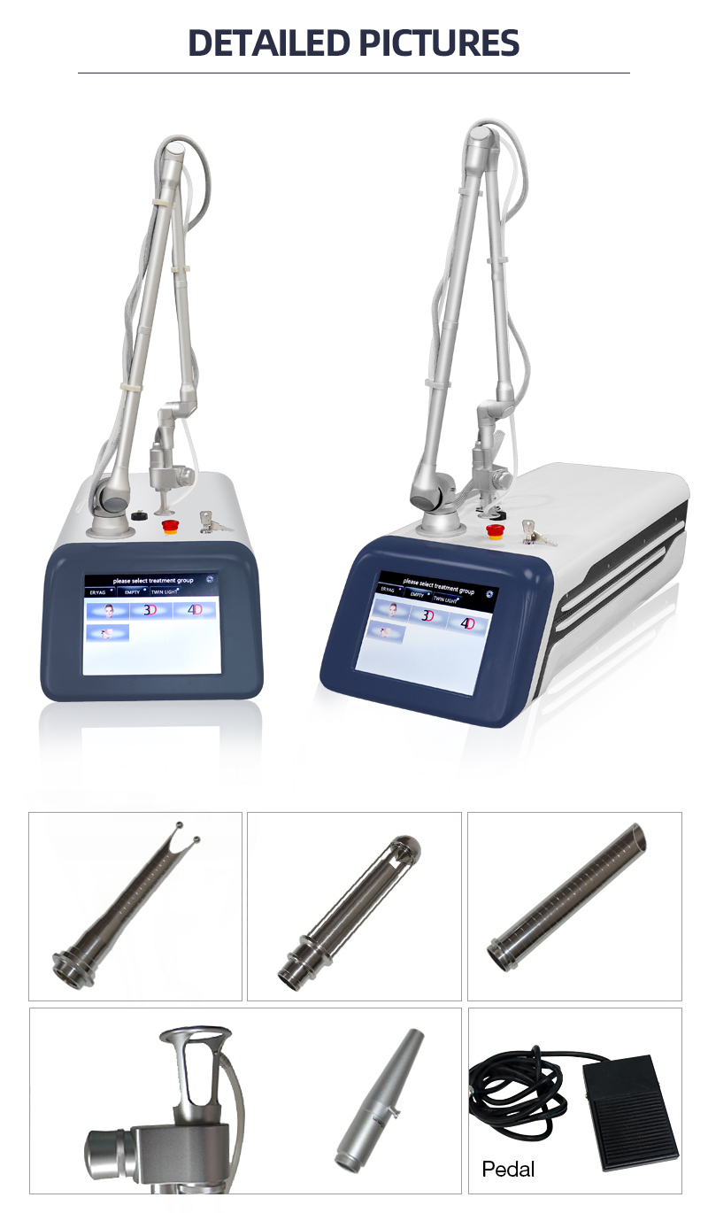 Small Desktop Portable Fractional Co2 Laser For Scar Stretch Mark Removal