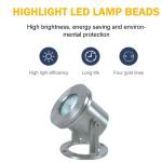 SS304 12V 3W Waterproof Underwater LED Lights