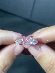 Jewelry Design Lab Diamond Jewelry Certified Pink Heart Diamond Custom-Made