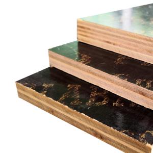 Wholesale 12mm Poplar Phenolic Faced Plywood For Building Construction from china suppliers