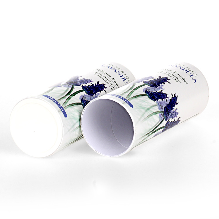Well - Sealing Cardboard Paper Tube Packaging With Shake Top Environmental Friendly