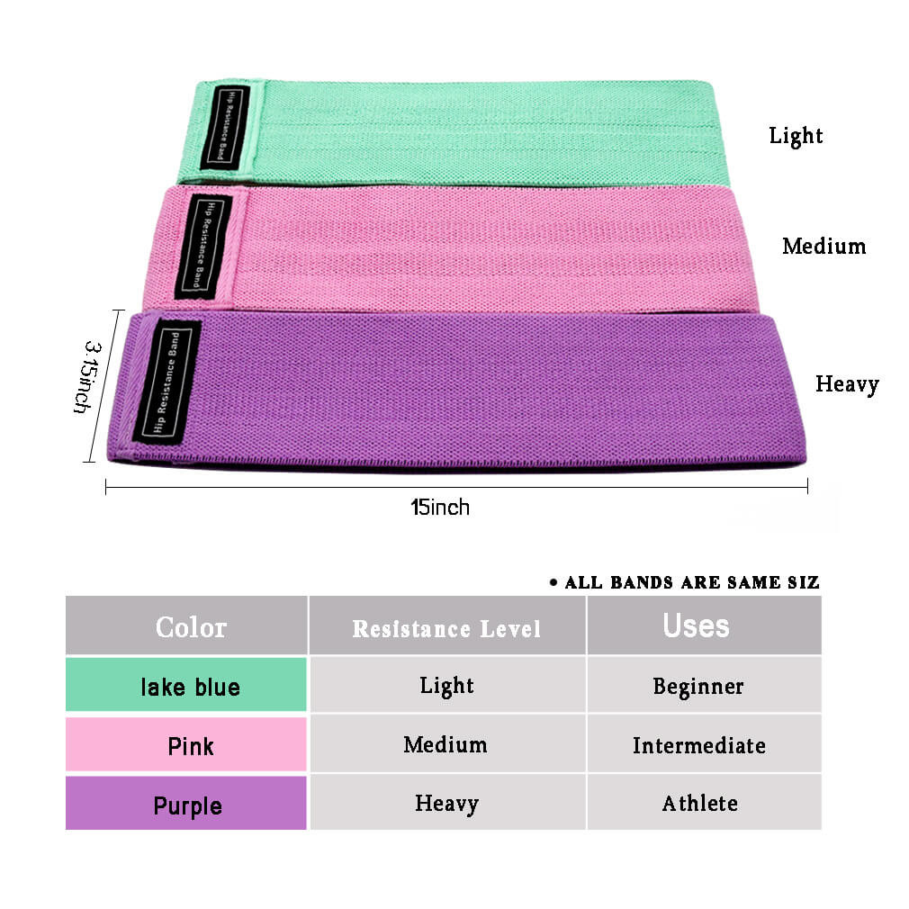 Stretchable Pilates Rubber Band / Non Slip Resistance Bands With Good Elasticity