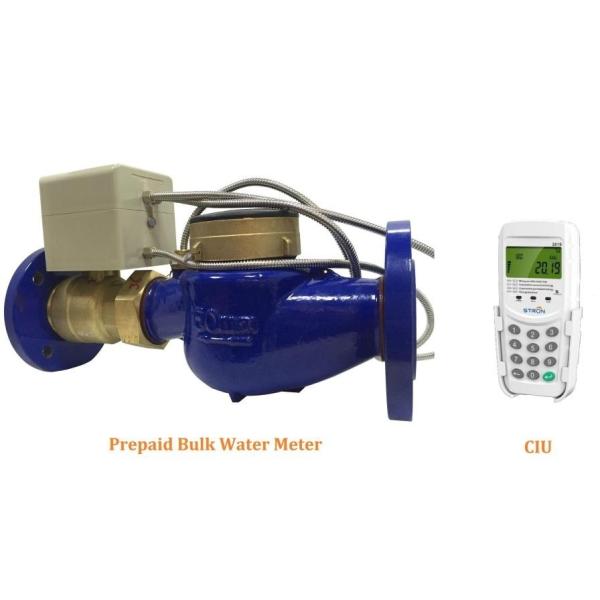 Screw Thread Connectivity Irrigation Water Meters for Billing and Online Vending System