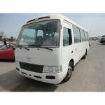 30 Seater TOYO TA Coaster Bus Diesel Fuel Type and 6.50-16 Tyres for Passenger