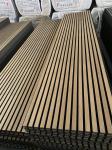 Akupanel Wood Veneer Slat Acoustic Soundproof Wall Panels For Home Office