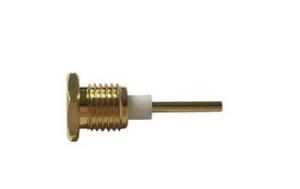 Wholesale 180 Degree Straight MCX Coaxial Connectors Nut Mounting 500 Cyles from china suppliers