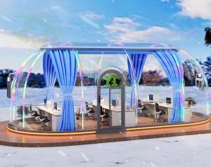 Wholesale Bubble House Prefab Dome Style House Star Room Clear Resort Camping Dome Bubble Tent from china suppliers