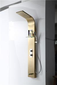 Wholesale 5 Modes Controlled Shower Tower Panel , Bathroom Valore Shower Panel Anti Finger Print from china suppliers