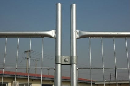 3mm Anti Climb Galvanised Temporary Steel Fencing For Public Restrictions
