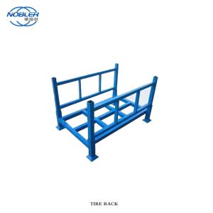 Wholesale 3000kg/Level Capacity Detachable Metal 4 Tire Storage Rack System For Forklift from china suppliers