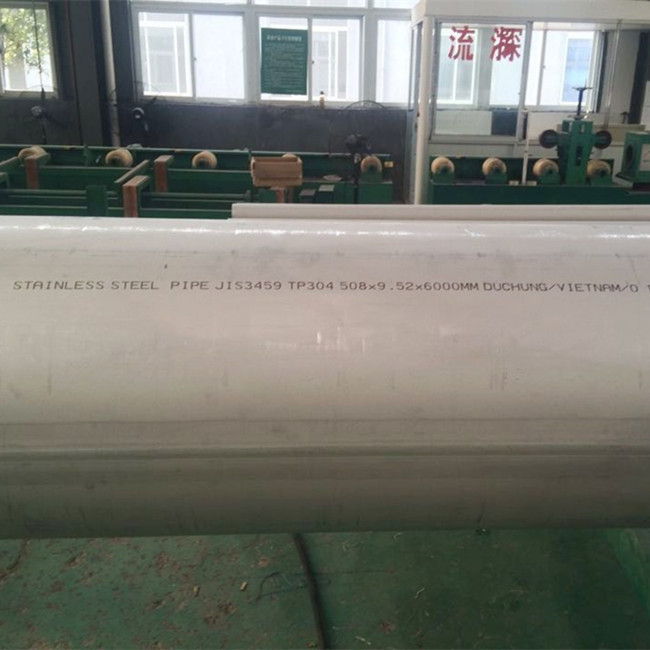 EFW 304LN 304H SS Welded Pipe For Baluster Construction Decoration