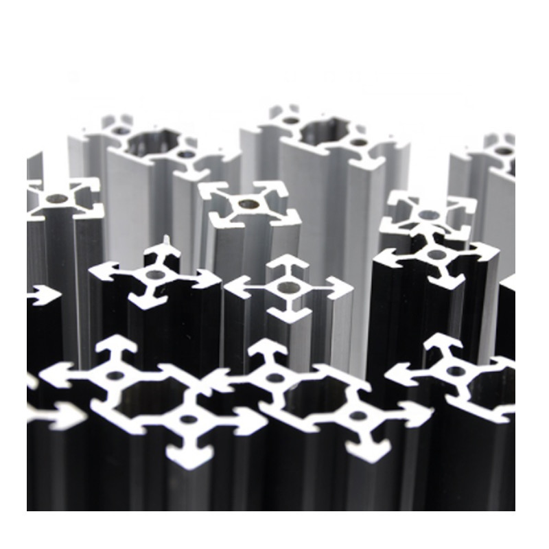 20x20 6063 T5 6m Square V Slot T Shape Aluminium Profile