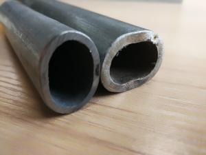 Wholesale 180# Stainless Steel Tube Not Perforated , Oval Grooved Tubes 800G Mirror Finish from china suppliers