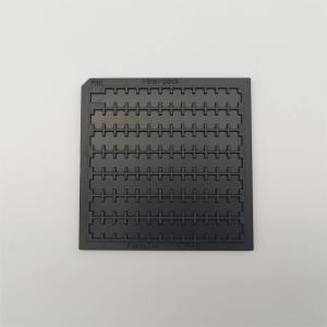 Wholesale ROHS Black Plastic Waffle Pack Chip Trays For Bare Die from china suppliers