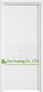 Wholesale Prehung White Color Timber Veneer Wooden Door With Lever Handle, Wood Painted Door from china suppliers